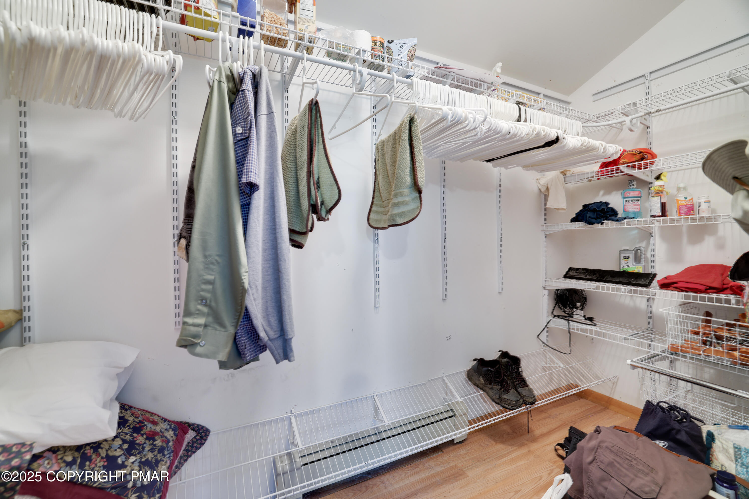 113 Hemlock Road Tannersville, PA 18372 - Photo 31 of 68 a view of walk in closet with clothes and shoes