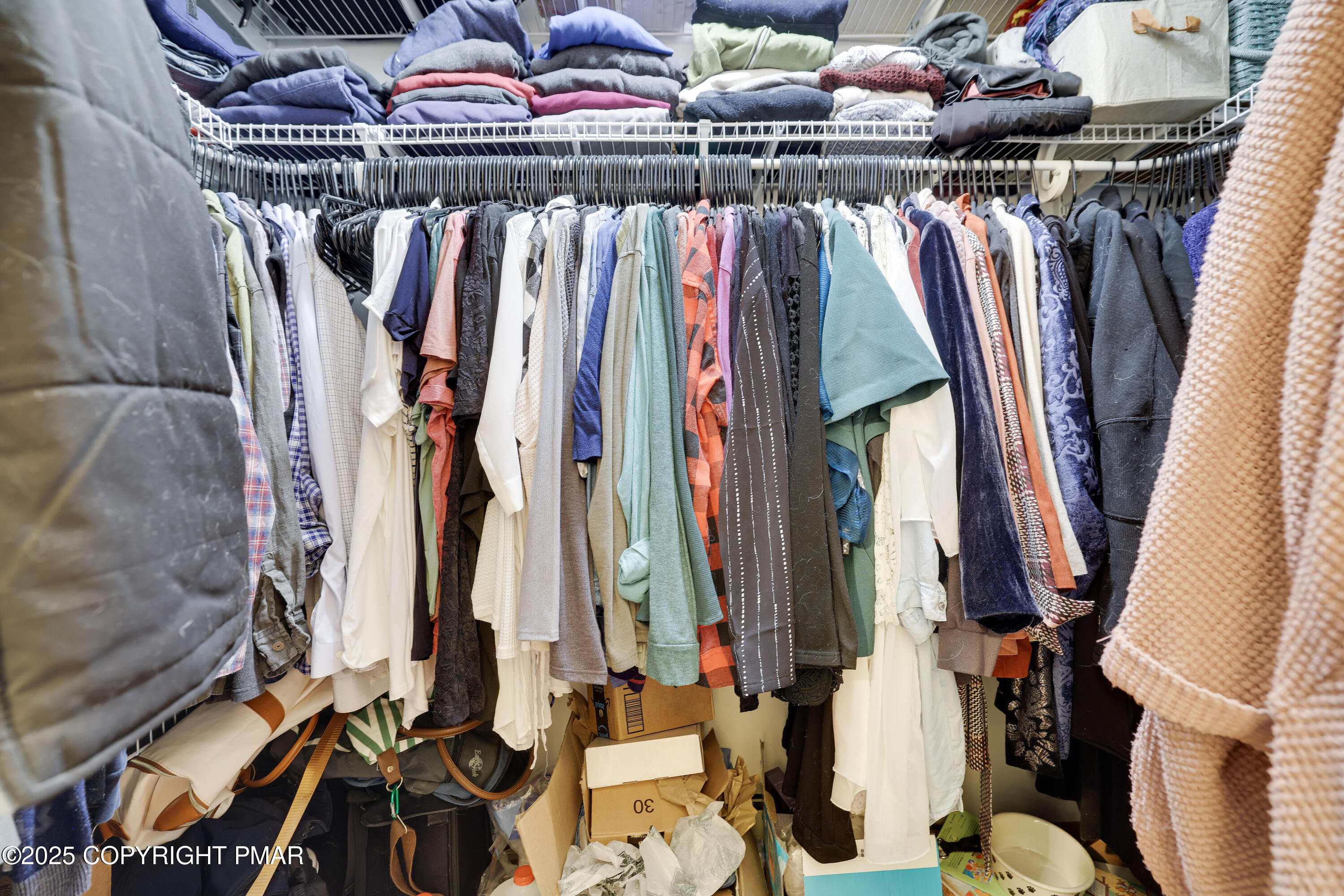 113 Hemlock Road Tannersville, PA 18372 - Photo 43 of 68 a view of walk in closet with clothes