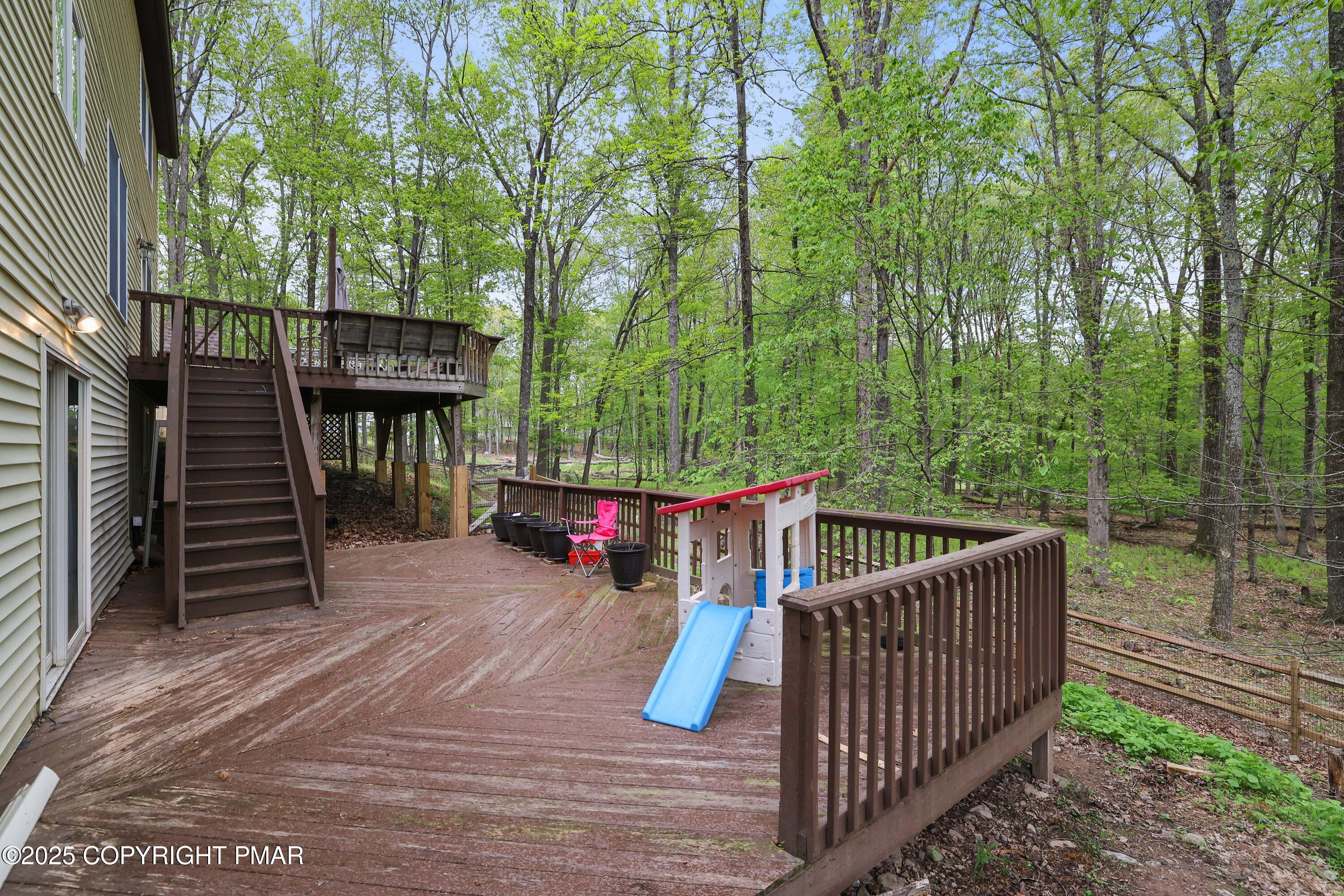 113 Hemlock Road Tannersville, PA 18372 - Photo 50 of 68 a view of deck and wooden deck