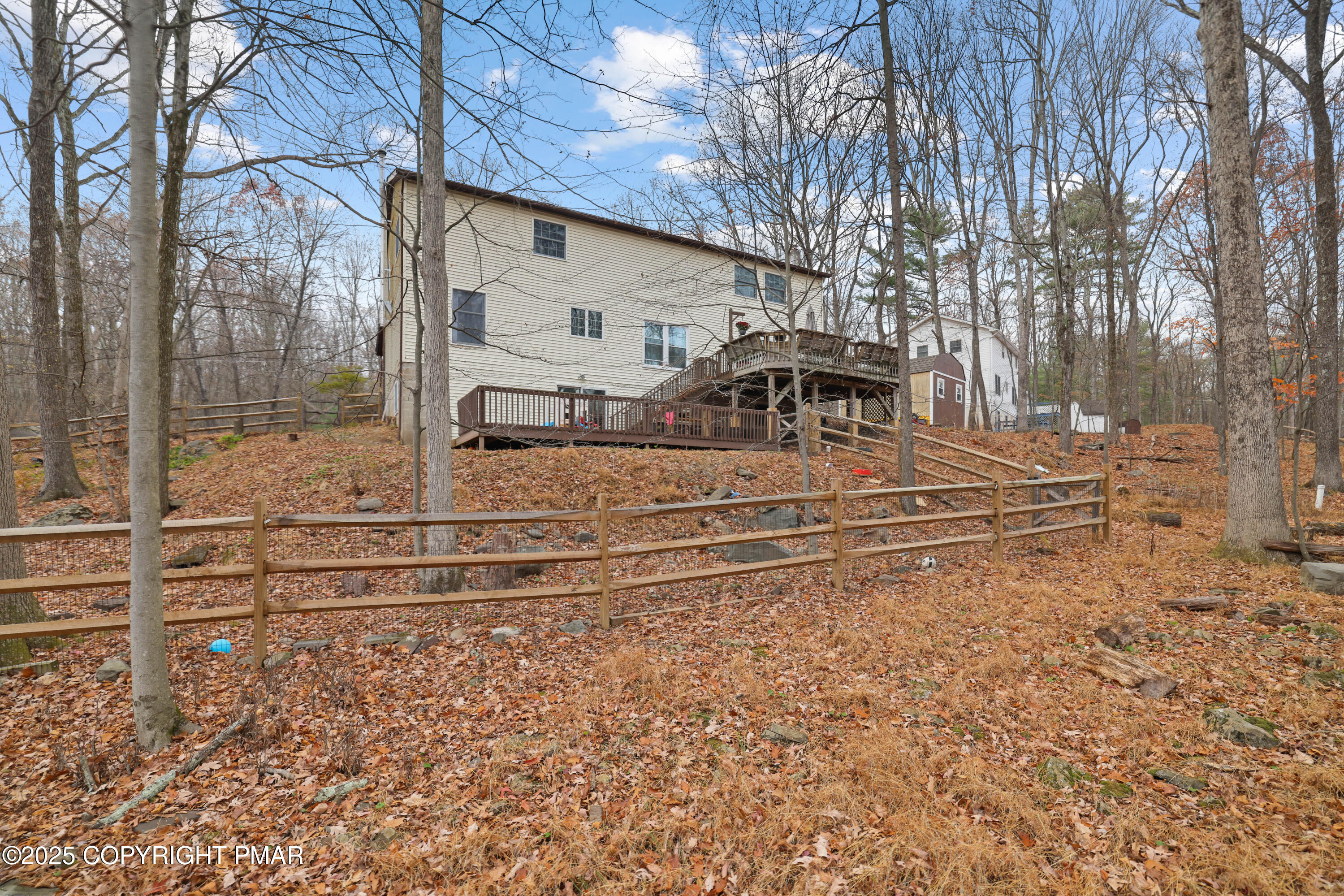 113 Hemlock Road Tannersville, PA 18372 - Photo 53 of 68 a view of a yard with large trees