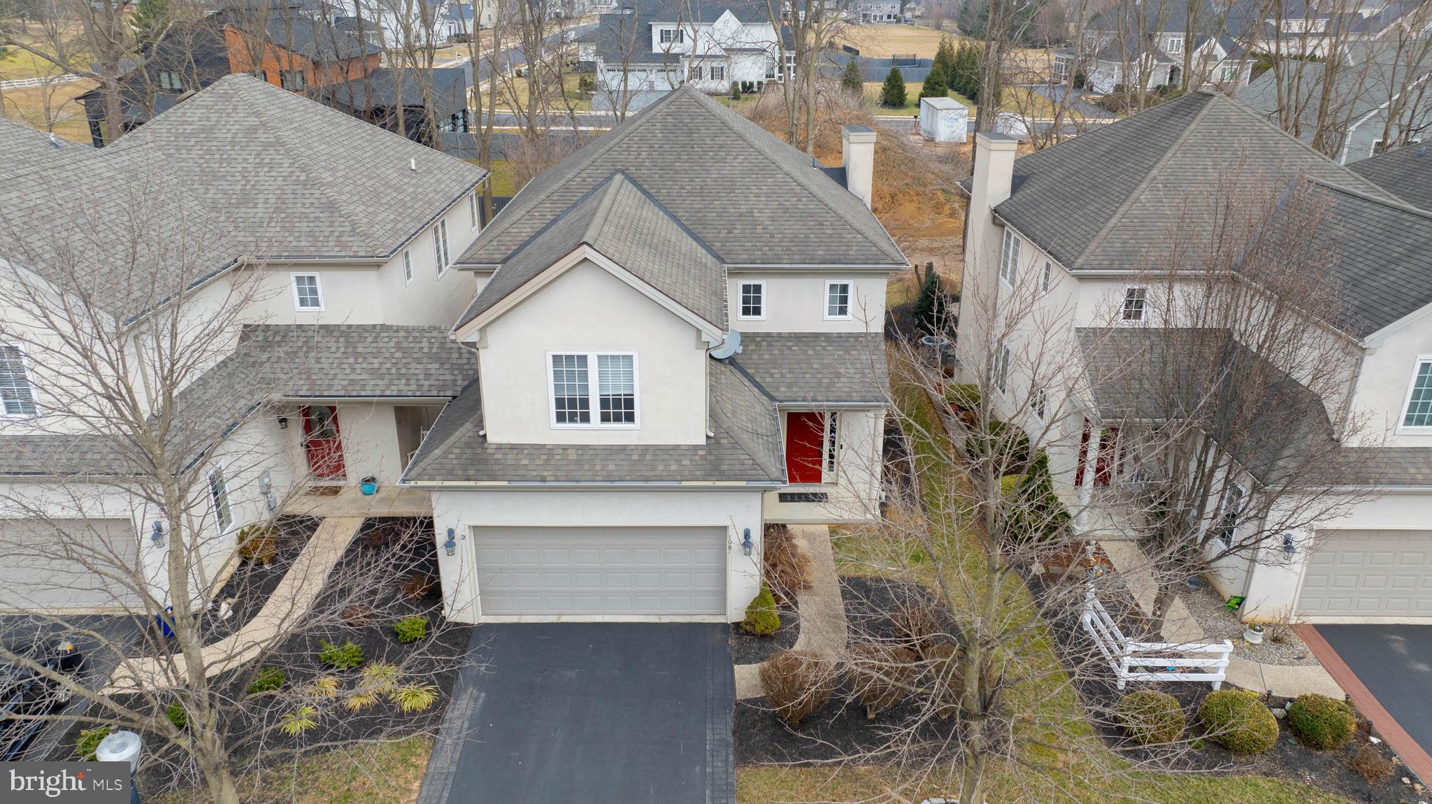 1081 Stillwood Circle Lititz, PA 17543 - Photo 29 of 36 a aerial view of a house with a yard and garage