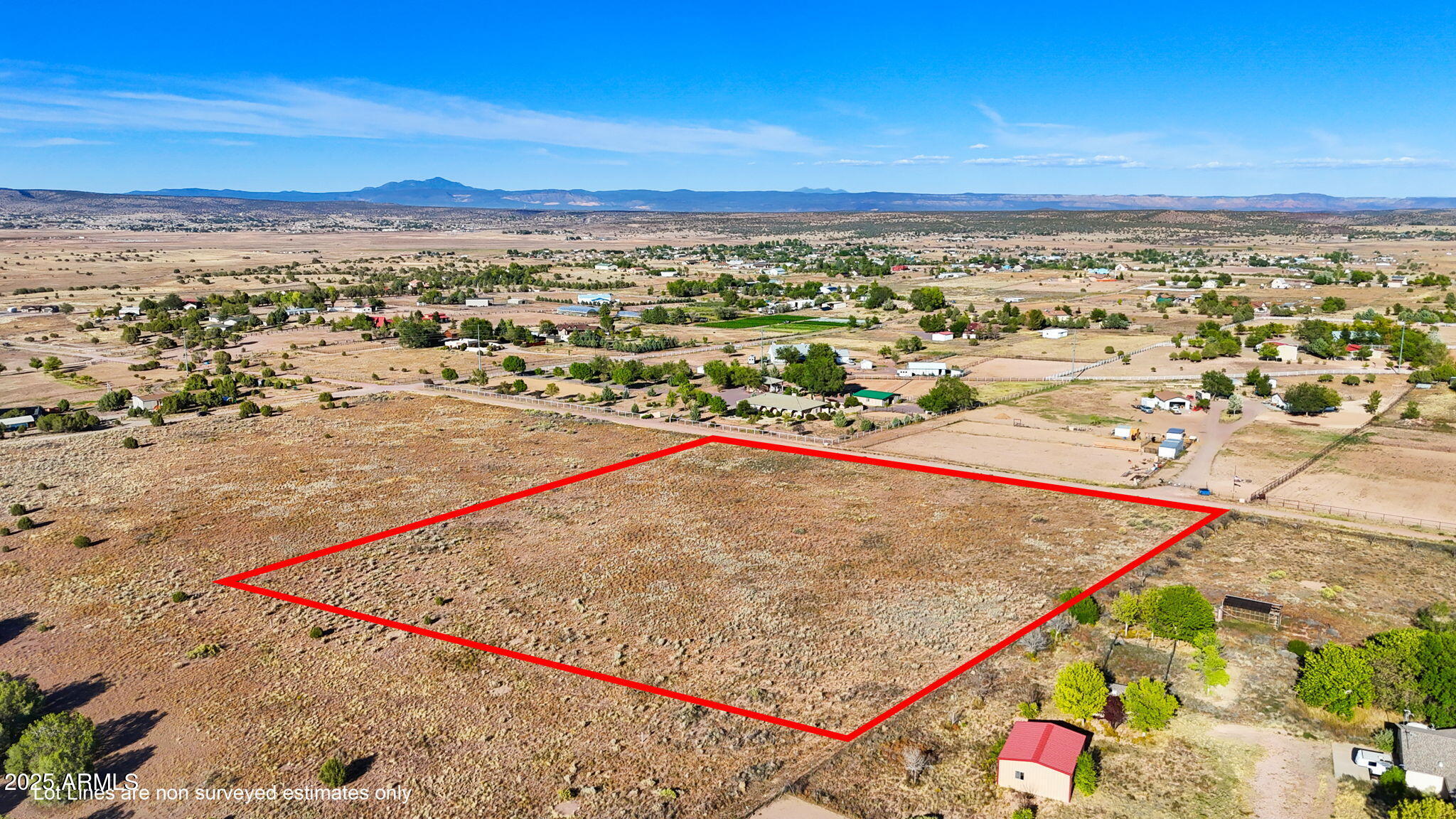 0 North Ridge View Road, Unit 9 Paulden, AZ 86334 - Photo 9 of 17 9-Aerial_5 Lot Lines