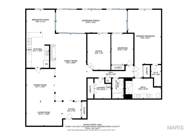 $439,900 | 14300 East Conway Meadows Court, Unit 101, Chesterfield, MO 63017