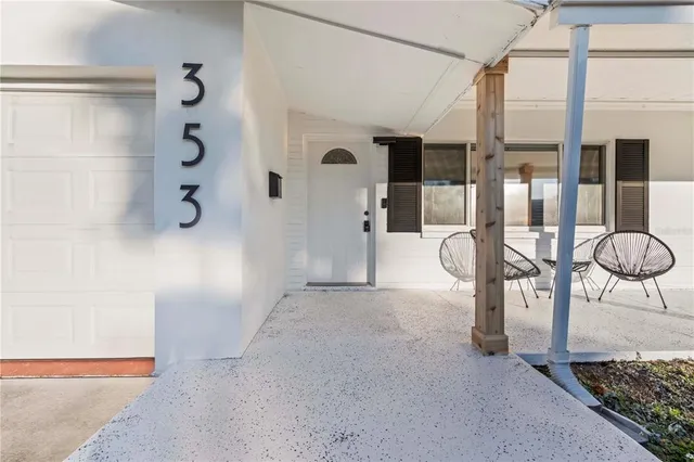 a view of empty room