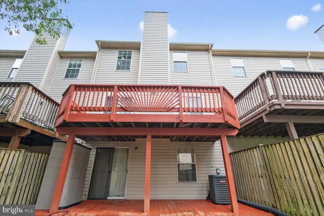 a view of a house with a balcony