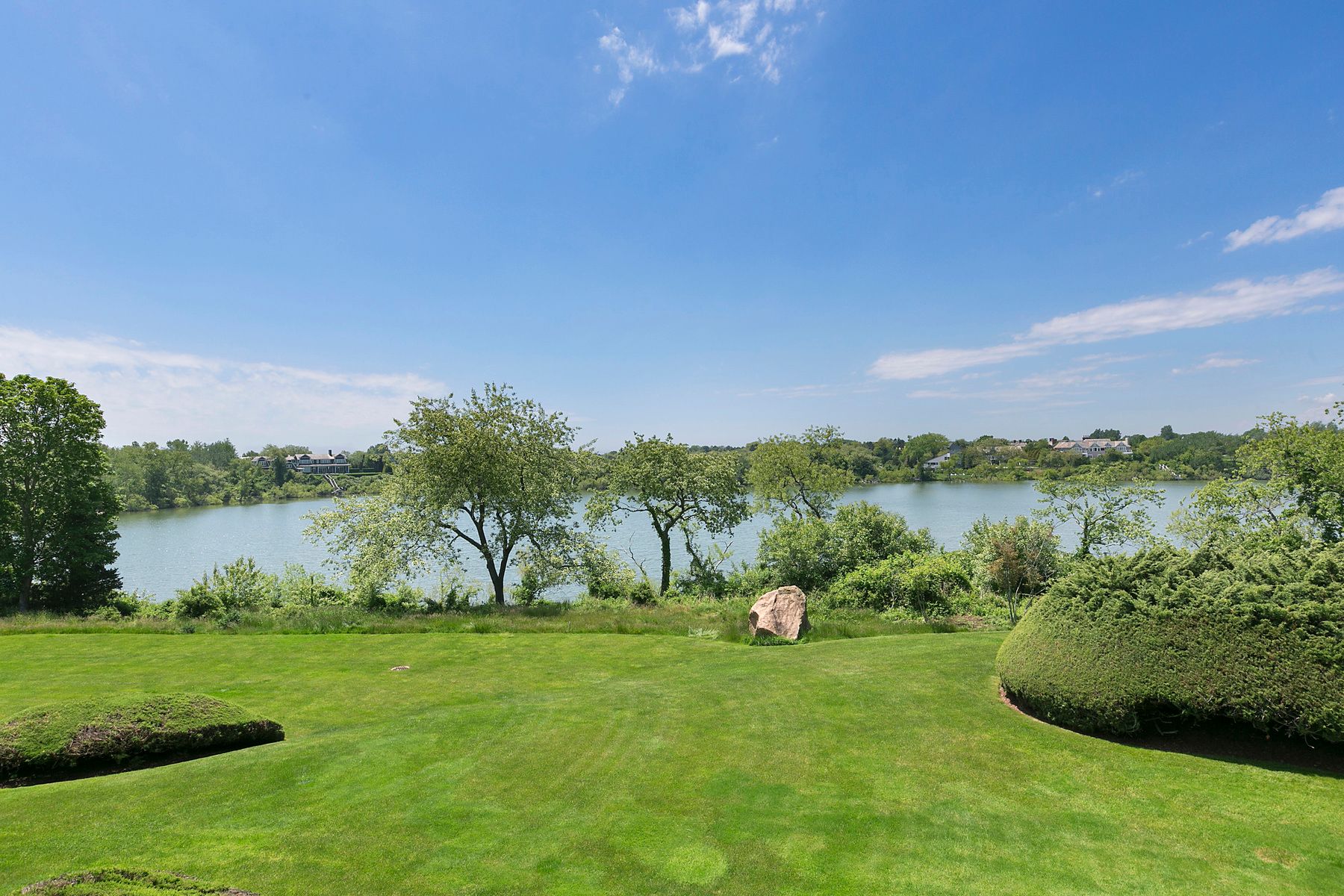 9 Morgan Hill Way Bridgehampton, NY 11932 - Photo 14 of 18 a view of lake with green field