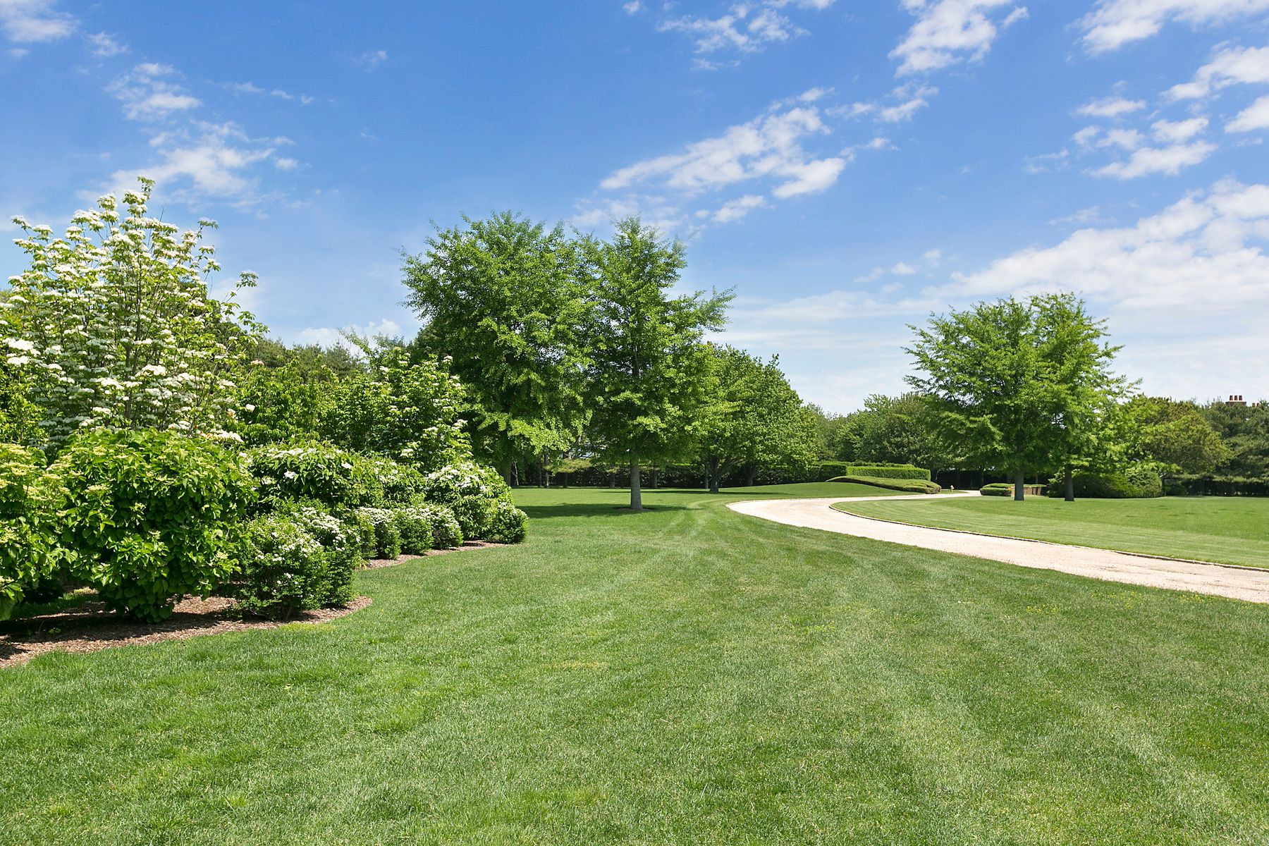 9 Morgan Hill Way Bridgehampton, NY 11932 - Photo 17 of 18 a view of a large yard with lots of green space