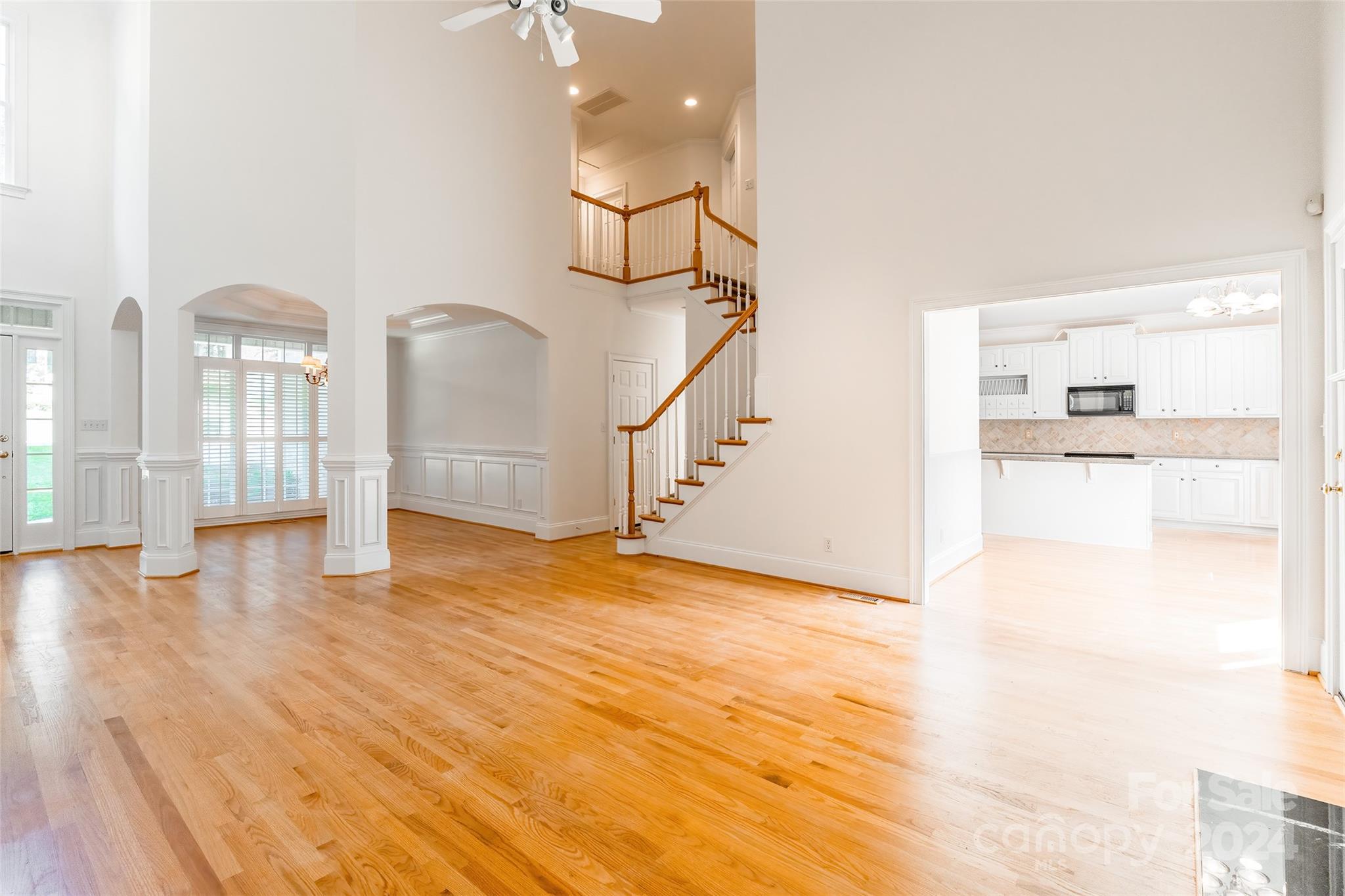 738 Portpatrick Place Fort Mill, SC 29708 - Photo 6 of 27 a view of empty room with wooden floor