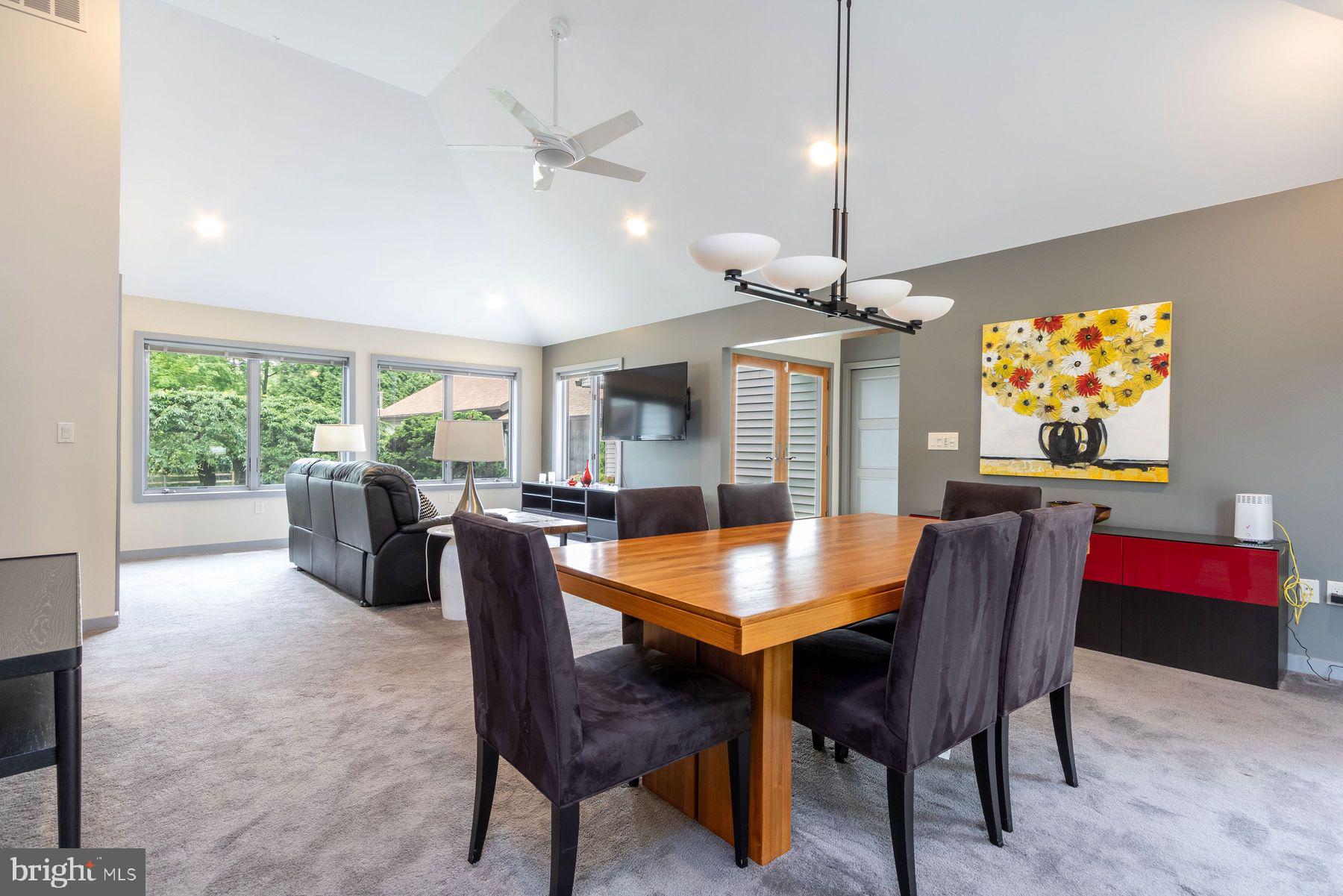 125 Edison Furlong Road Doylestown, PA 18901 - Photo 34 of 51 a dining room with furniture a chandelier and window