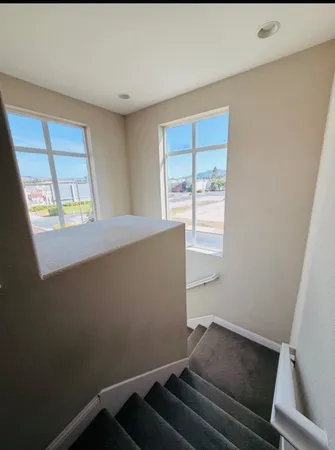 a room with window