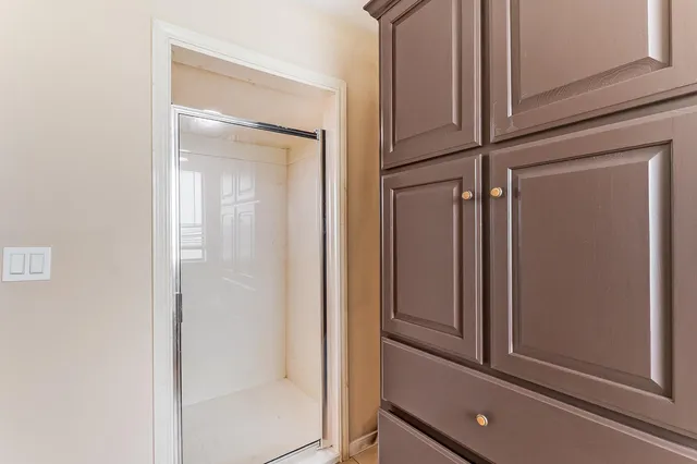 a view of front door