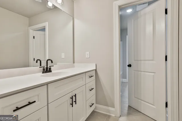 a view of an ocean and trees