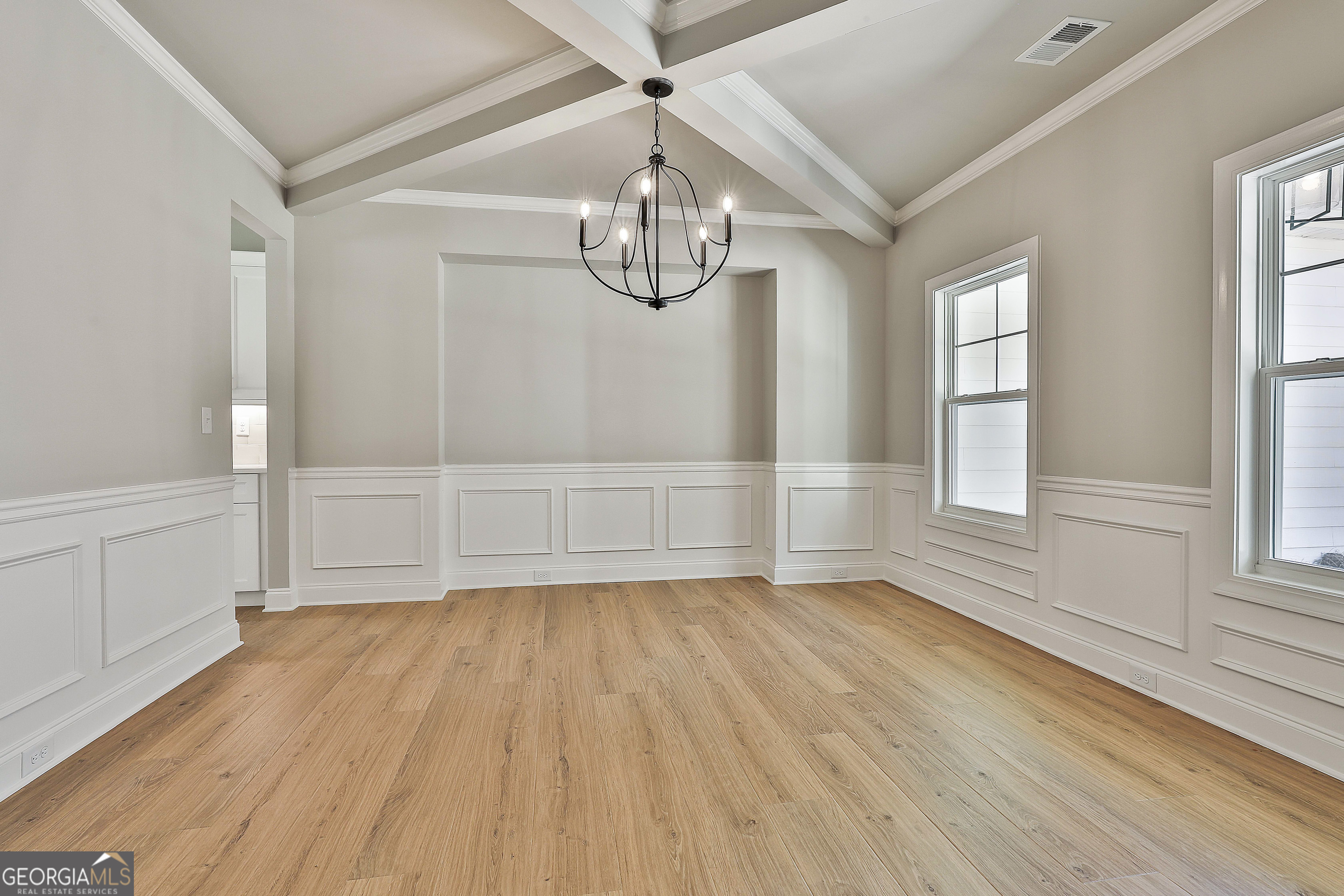 779 Alex Stephens Road Moreland, GA 30259 - Photo 8 of 54 a view of an empty room with wooden floor and window