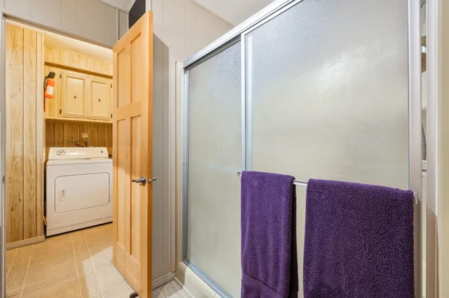 a view of front door