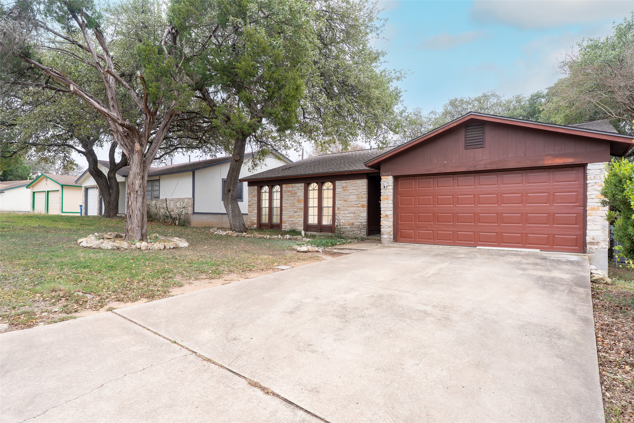 5603 Porsche Lane Austin, TX 78749 - Photo 25 of 25 a view of house with yard