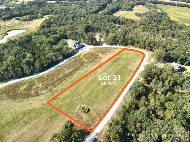 $67,500 | Lot 21 Red Oak Road, Maywood, MO 63454