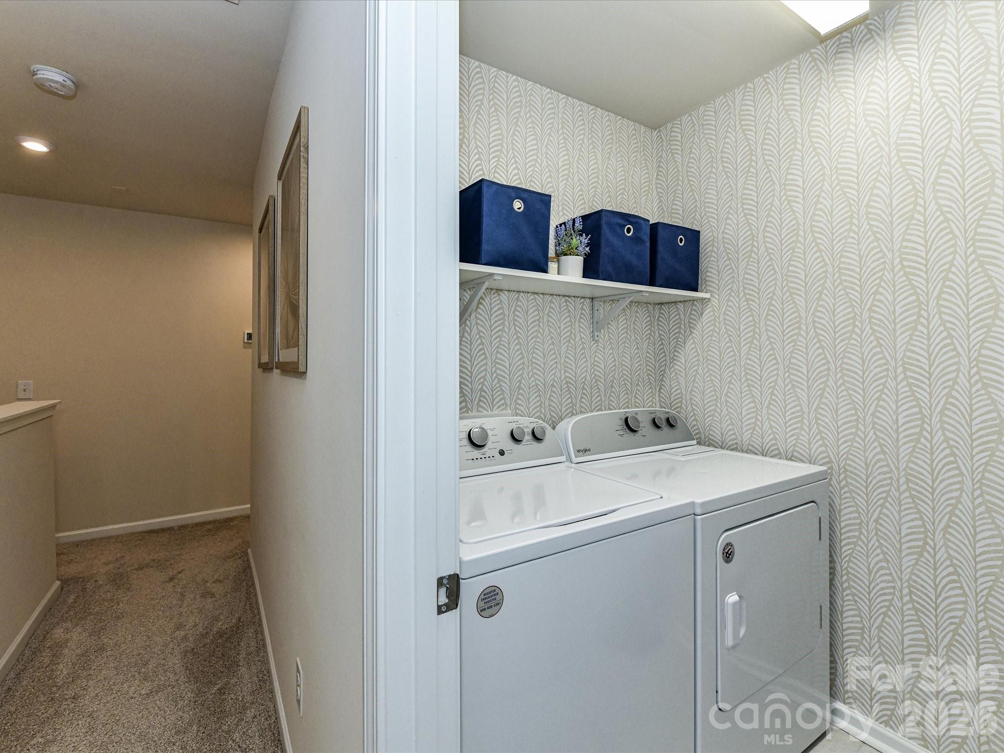 806 Canoe Song Road Fort Mill, SC 29708 - Photo 27 of 39 a utility room with dryer and washer