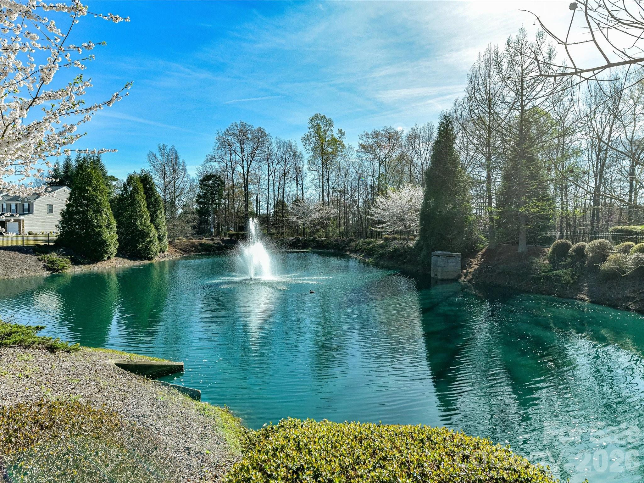 806 Canoe Song Road Fort Mill, SC 29708 - Photo 34 of 39 a view of a lake with a yard