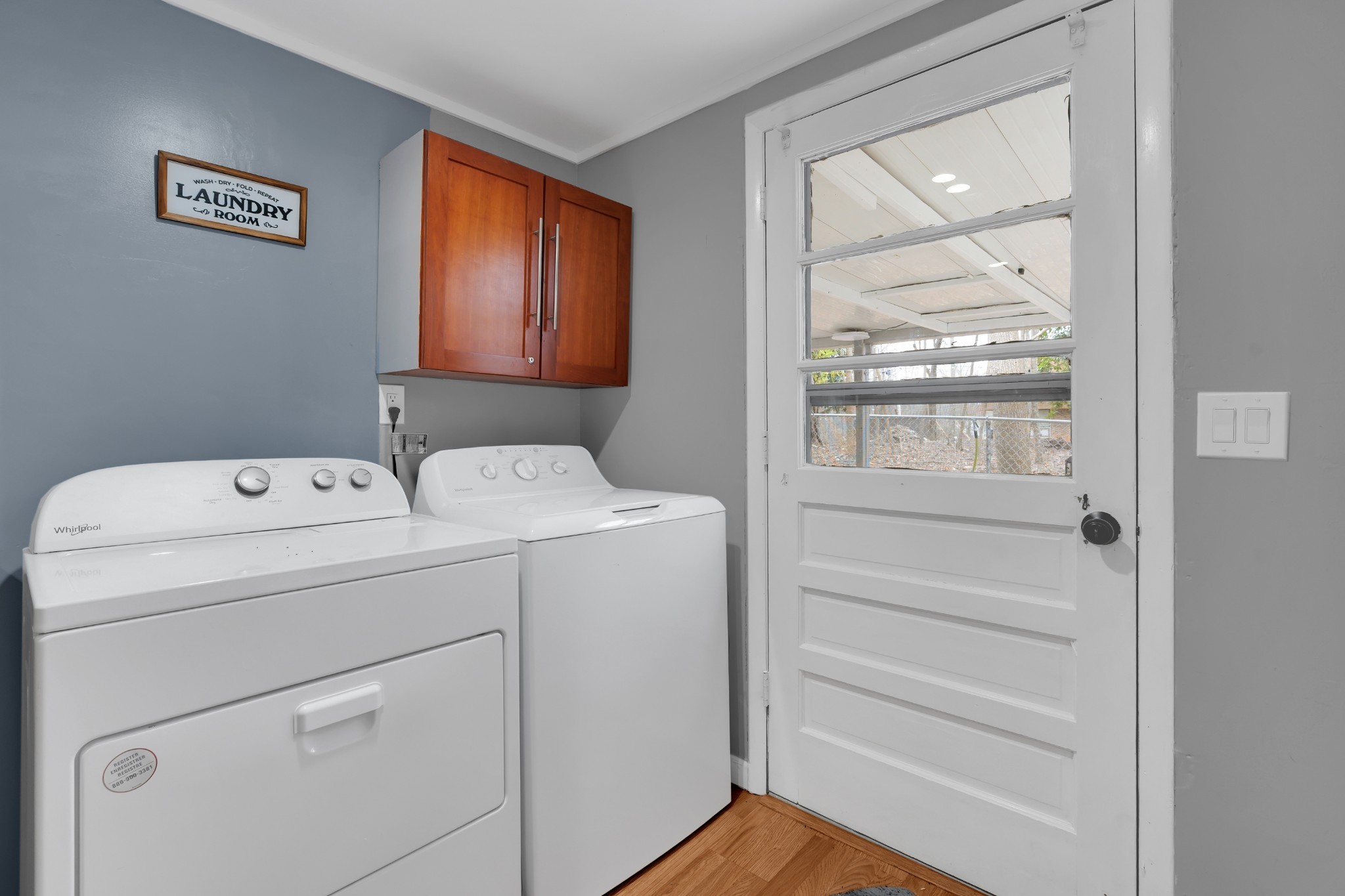 408 Spring Street Monteagle, TN 37356 - Photo 49 of 58 a utility room with dryer and washer