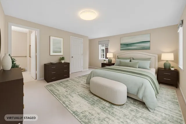 a bathroom with a sink a mirror and a shower