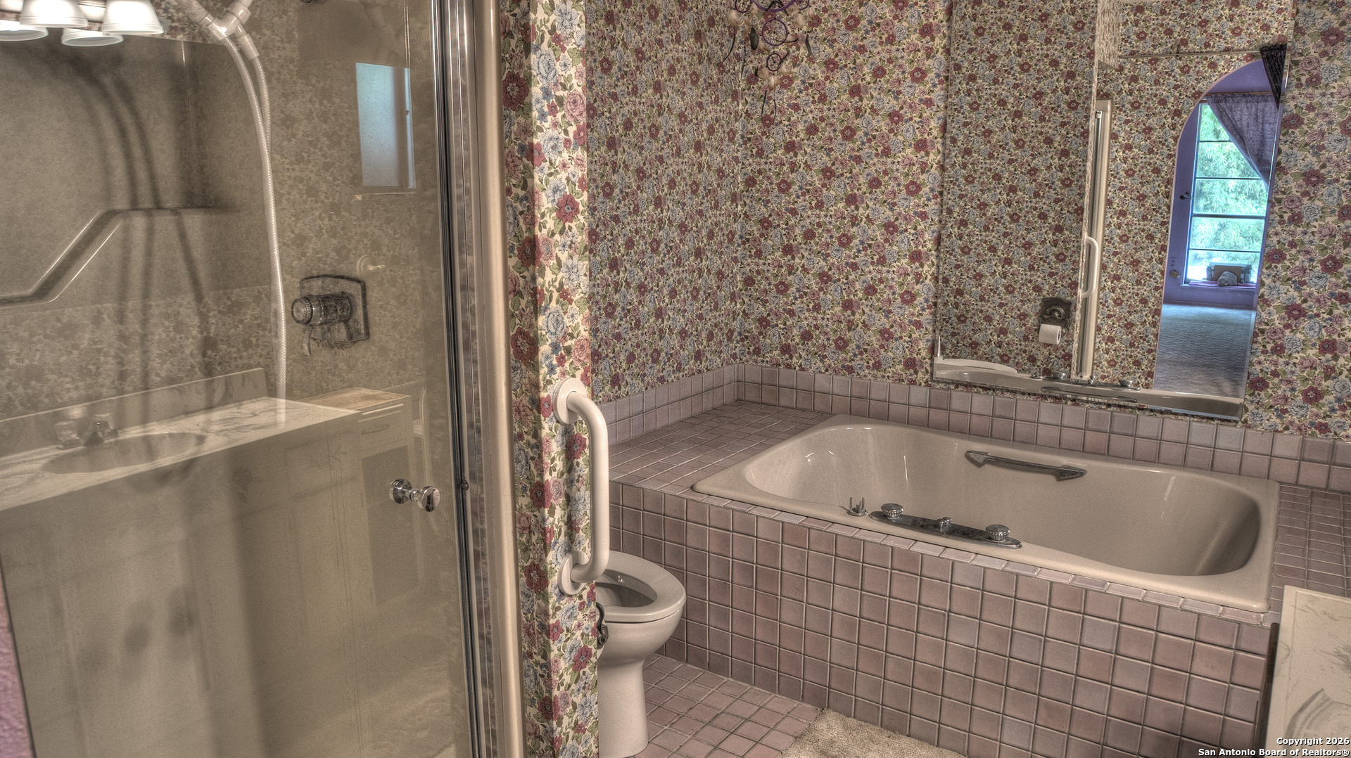 6623 Ranch Road 1120 Rio Frio, TX 78879 - Photo 18 of 25 a bathroom with a bathtub and shower