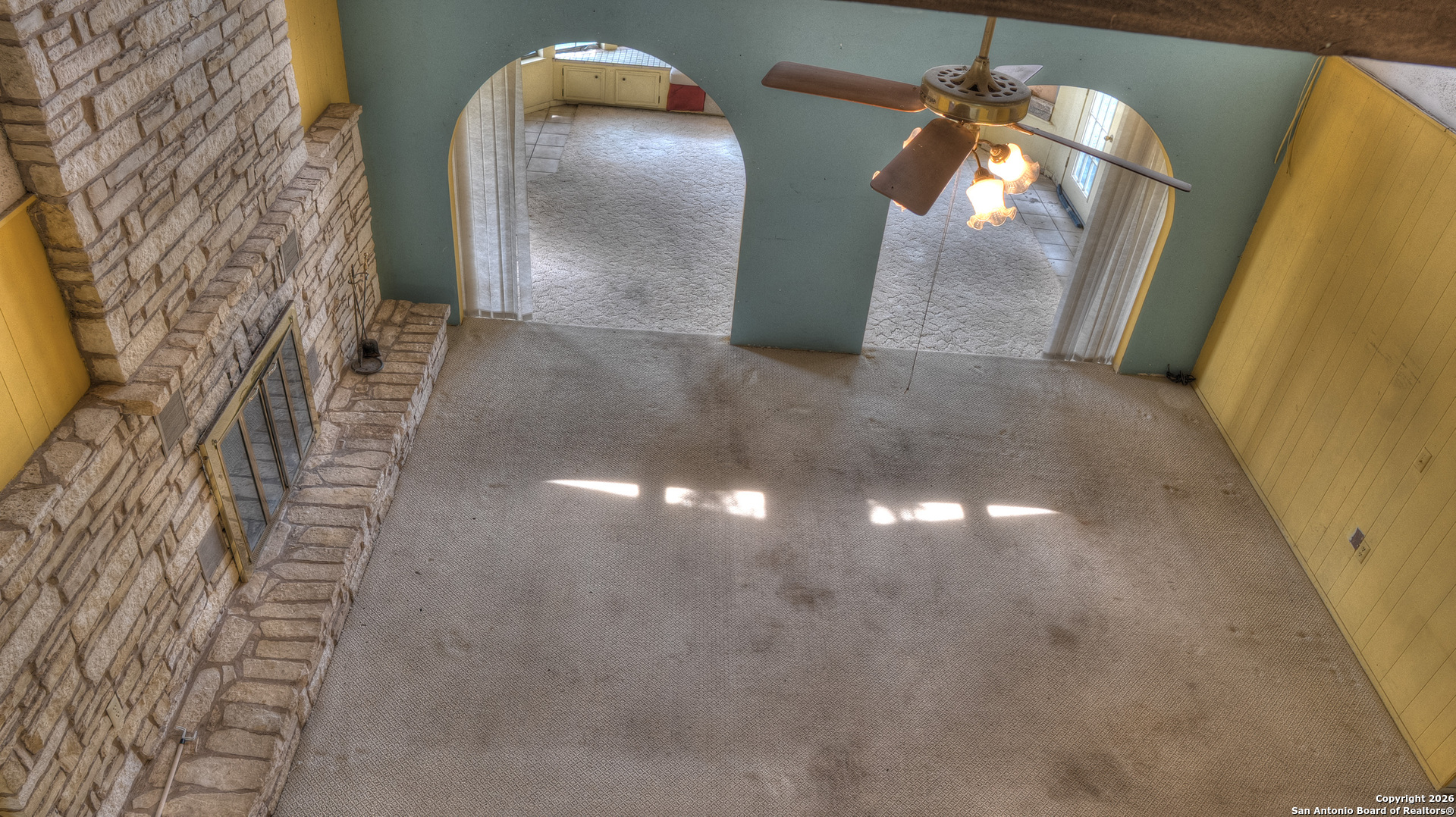 6623 Ranch Road 1120 Rio Frio, TX 78879 - Photo 20 of 25 a view of a livingroom with a staircase