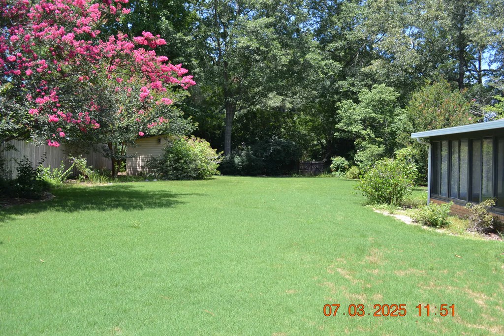 13642 Macon Road Upatoi, GA 31829 - Photo 30 of 34 a view of a house with a big yard and large tree