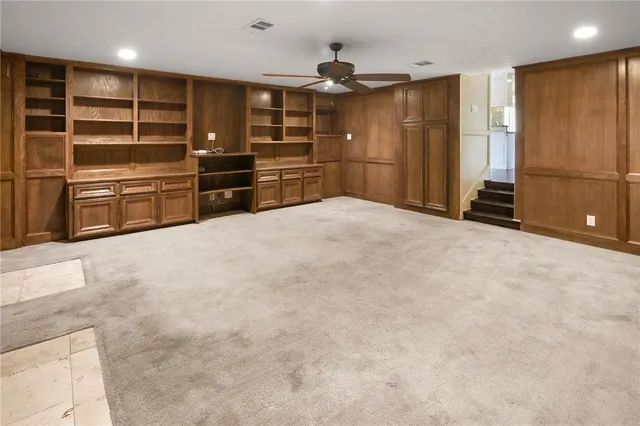 a view of a storage & utility room