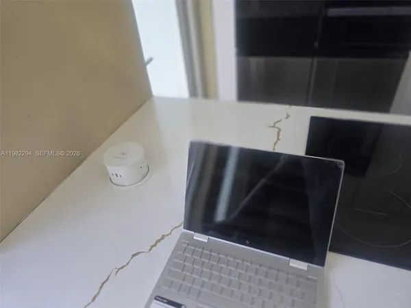 a room with storage and utility