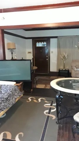 a bathroom with a sink a mirror and a window