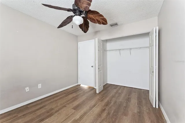 wooden floor in an empty room