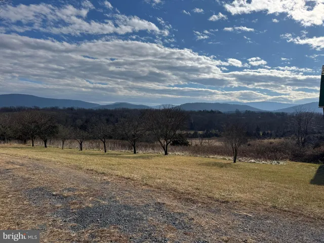 a living room with large window