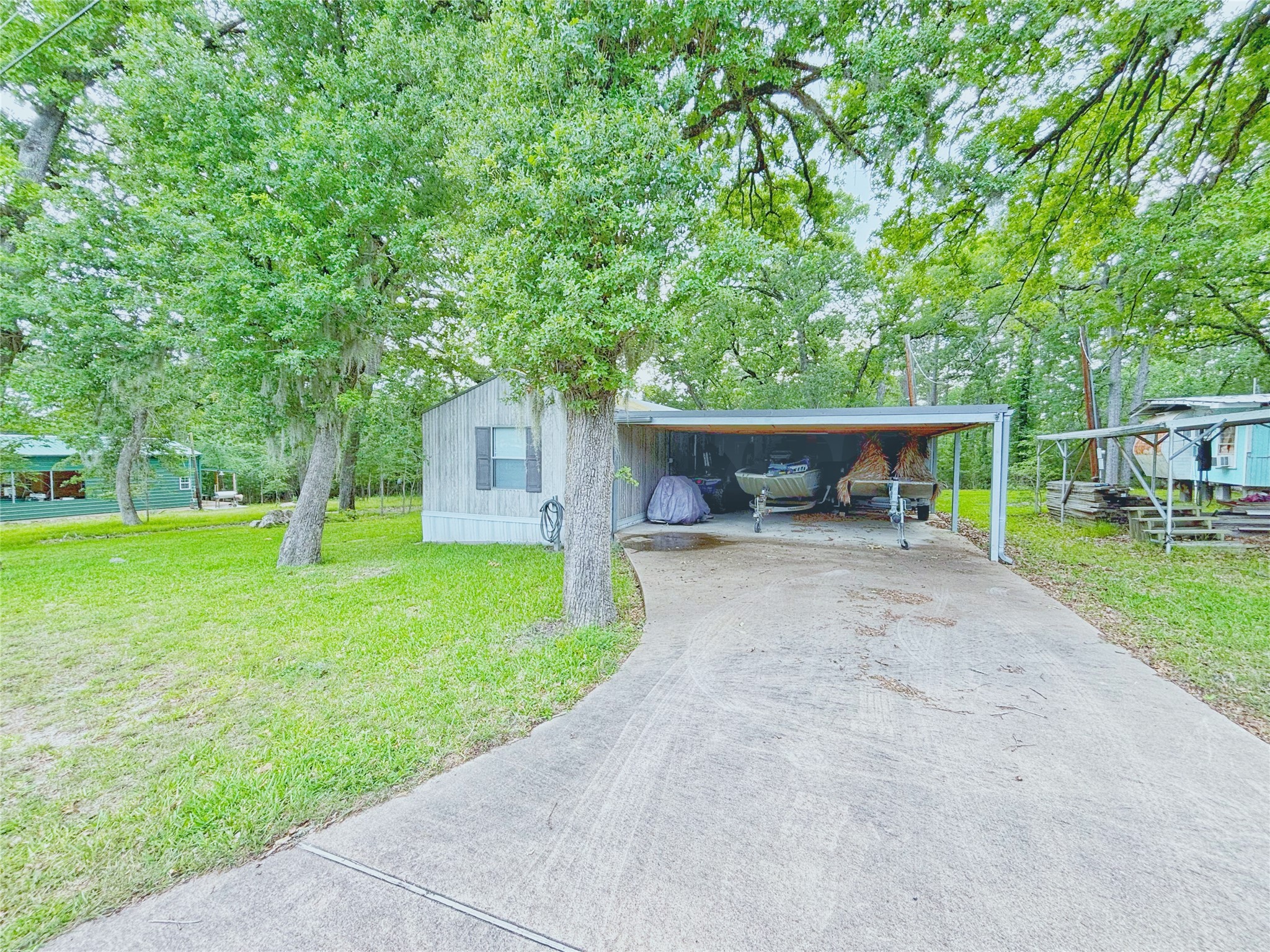 8 River Drive Trinity, TX 75862 - Photo 1 of 36 front view of a house with a yard