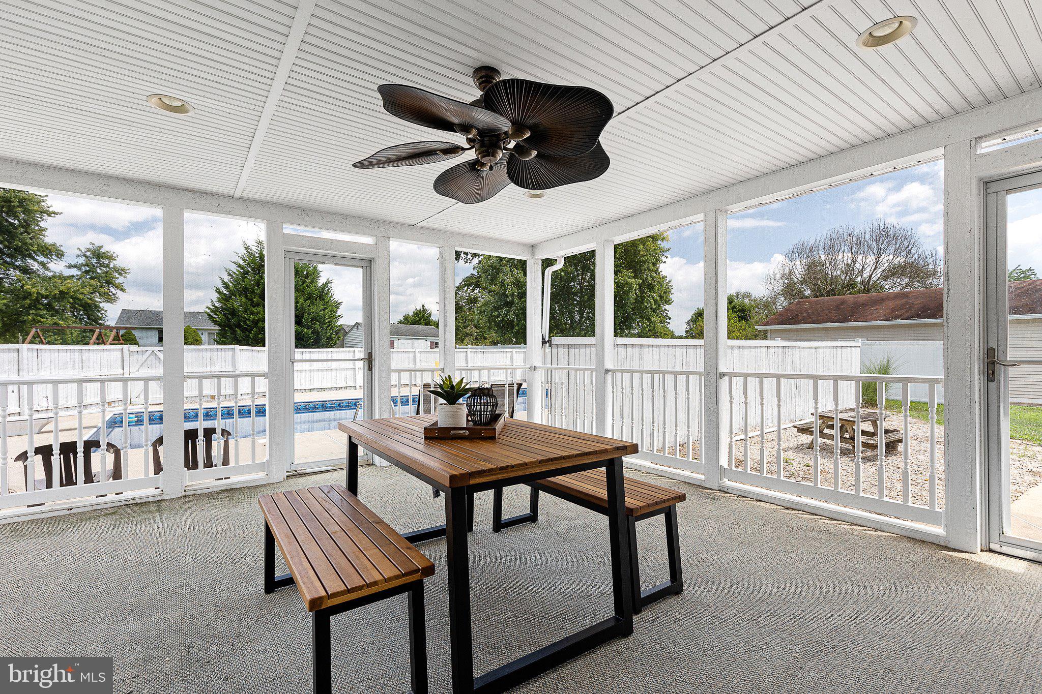 129 Old Chestnut Road Elkton, MD 21921 - Photo 10 of 25 Screened in porch