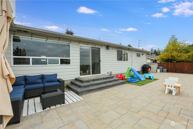 a view of outdoor with seating area