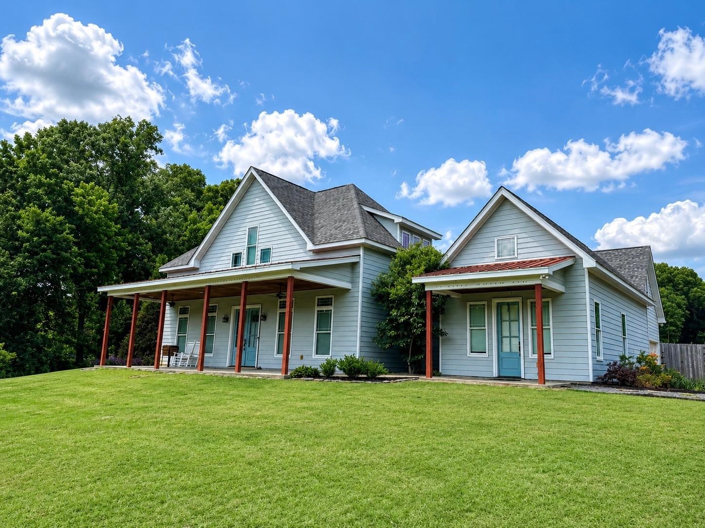 897 Burrowtown Road Mason, TN 38049 - Photo 36 of 40 a view of a house with a yard