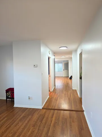 a view of wooden floor in a room