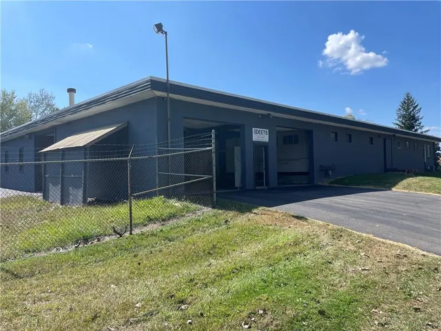 a backyard of a house