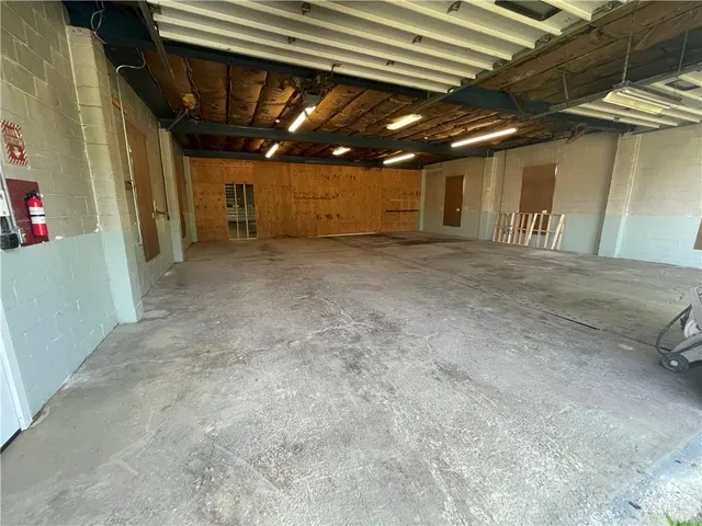 a view of a empty room