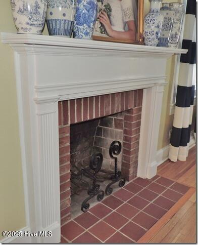 110 East Blalock Road Lucama, NC 27851 - Photo 21 of 47 22_Bedroom Fireplace