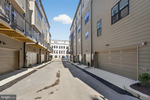 a view of a building with stairs