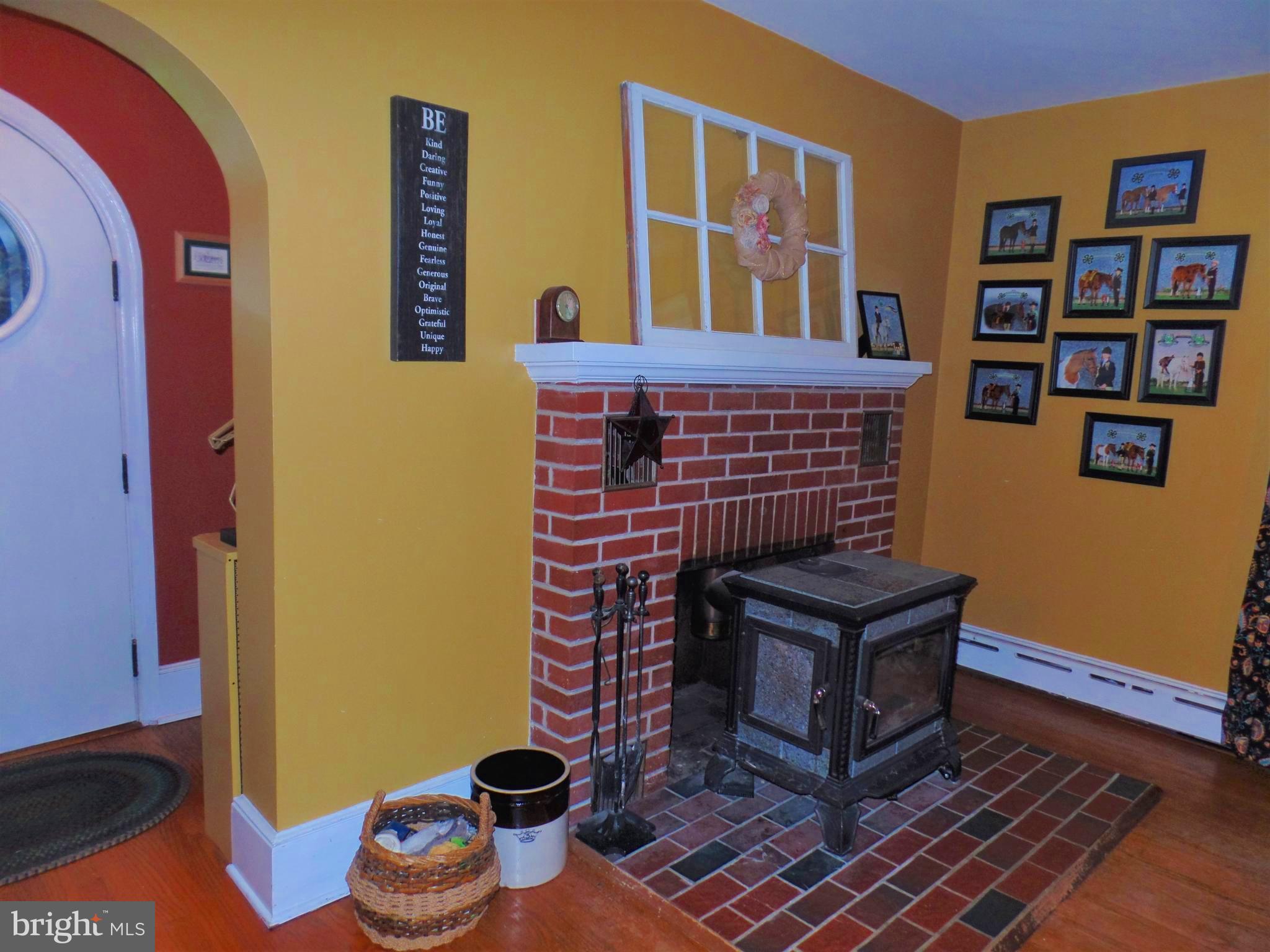 1041 Magazine Road Green Lane, PA 18054 - Photo 16 of 33 Fireplace with wood stove