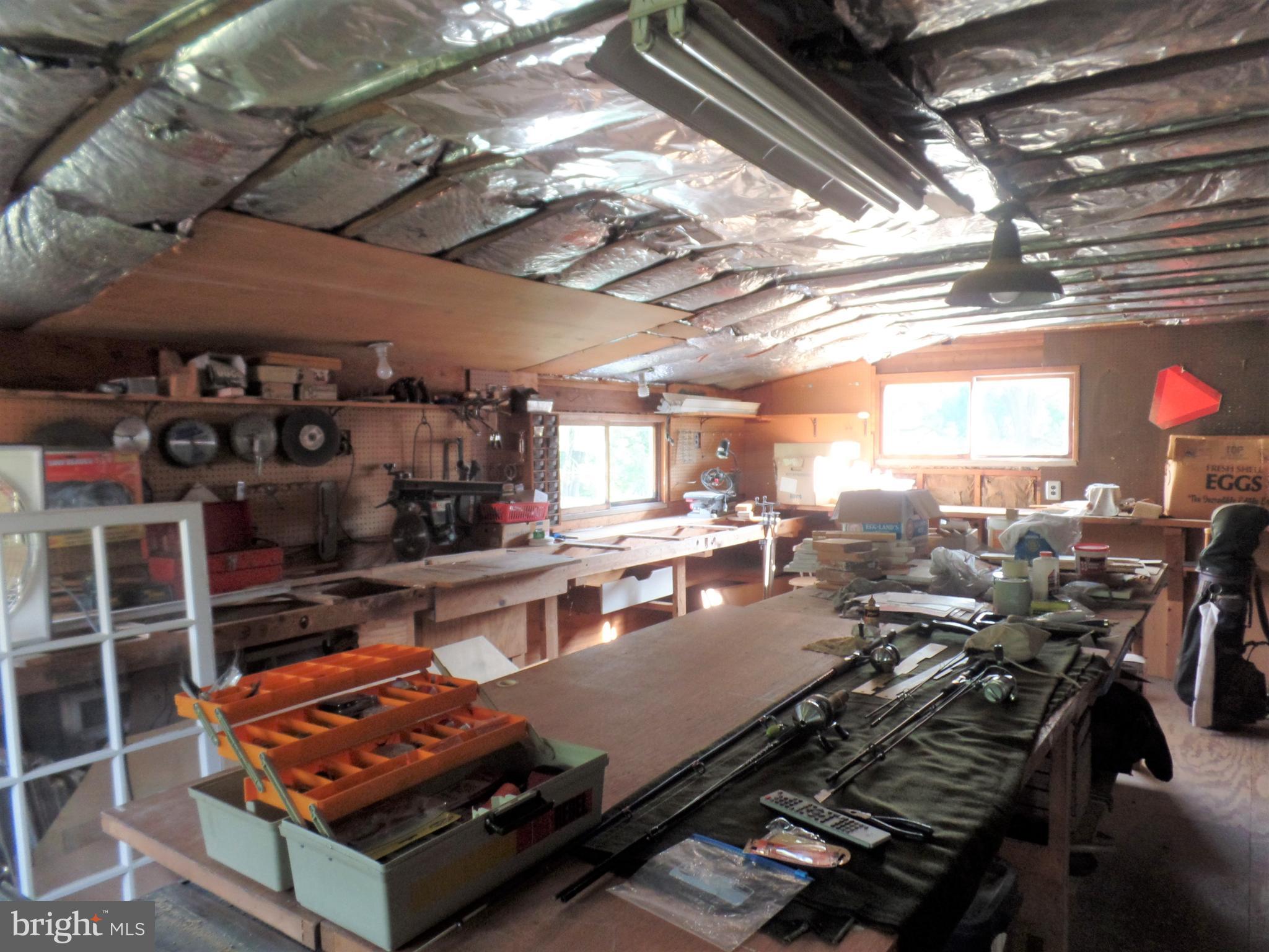 1041 Magazine Road Green Lane, PA 18054 - Photo 31 of 33 Work shop above garage with level entrance