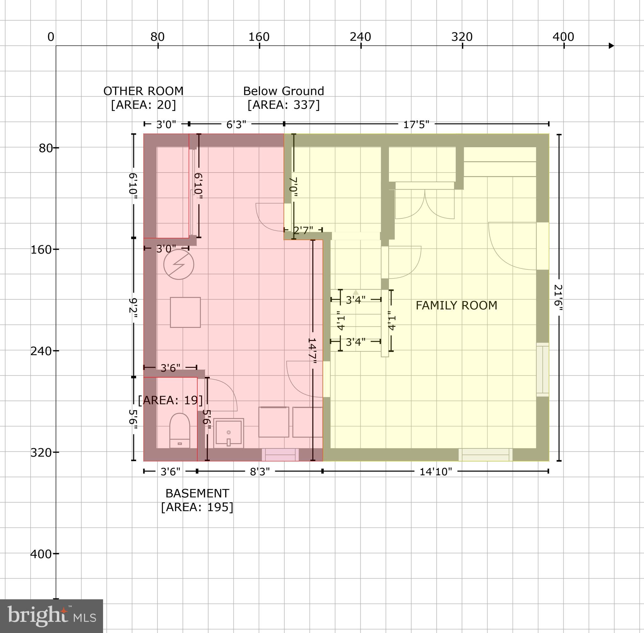 6950 Deerfield Road Pikesville, MD 21208 - Photo 48 of 50 GLA Floor Plan
