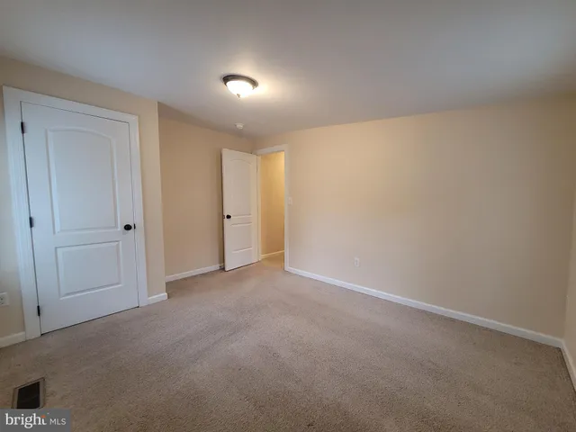 a view of empty room