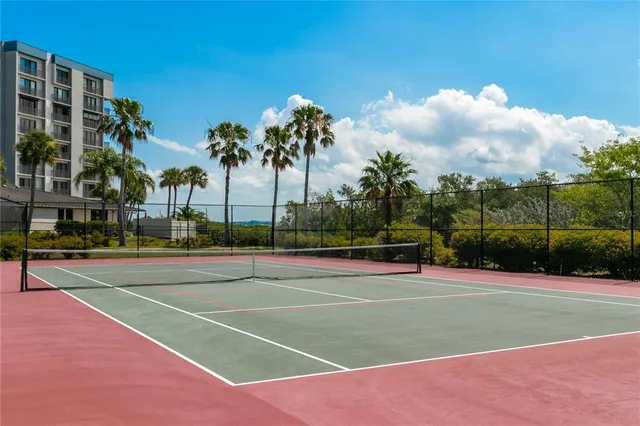 a view of a tennis court