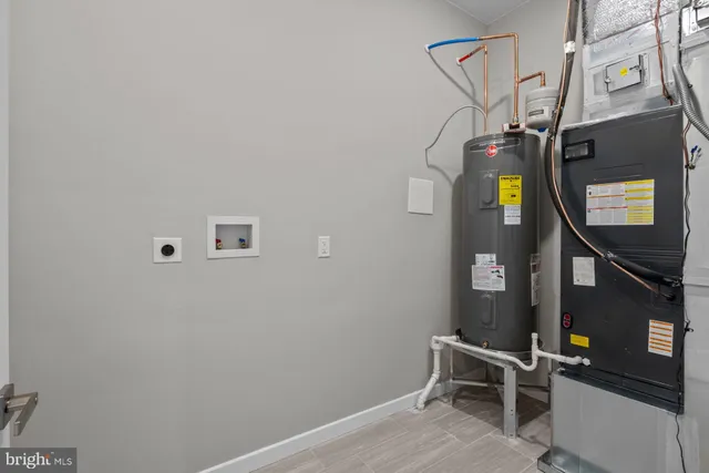 a view of hallway with livingroom