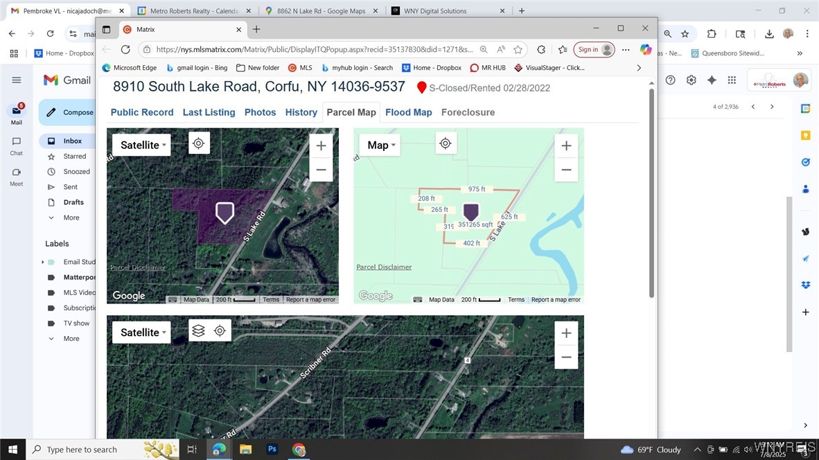 Vl South Lake Road Corfu, NY 14036 - Photo 2 of 3 Satellite images