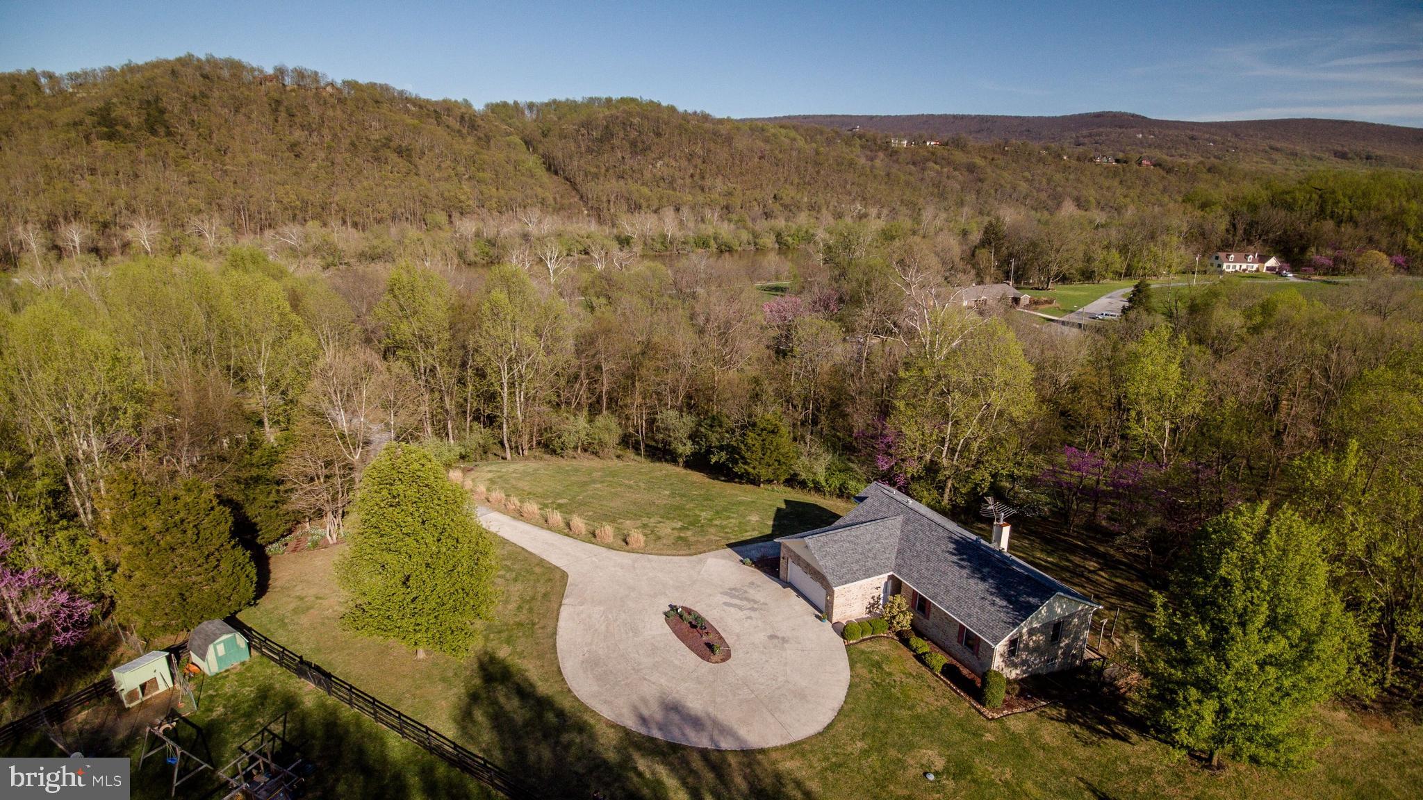 Shenandoah River Front Property with Mountain View