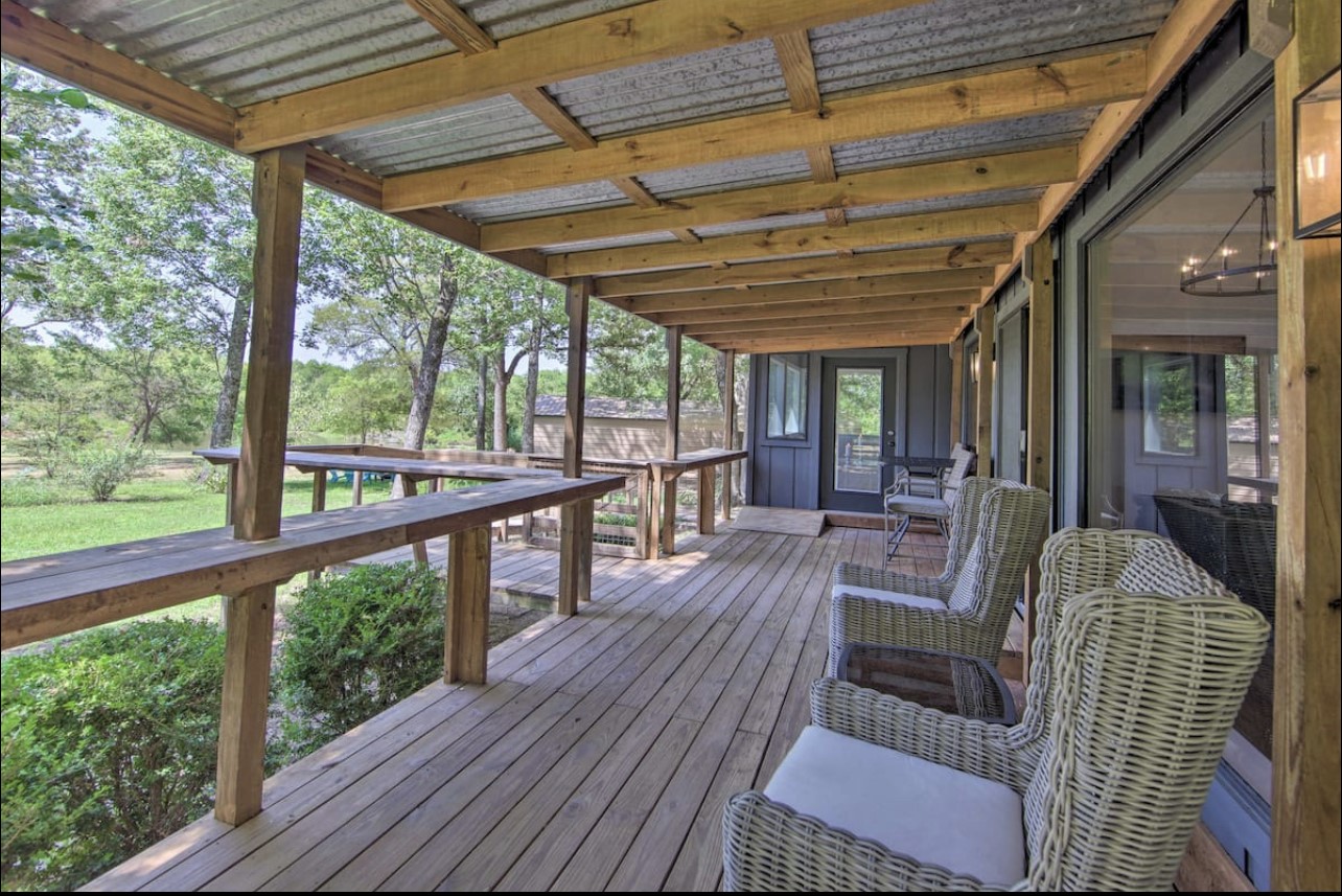 10630 River Ranch Road Kemp, TX 75143 - Photo 30 of 36 a view of porch with seating space